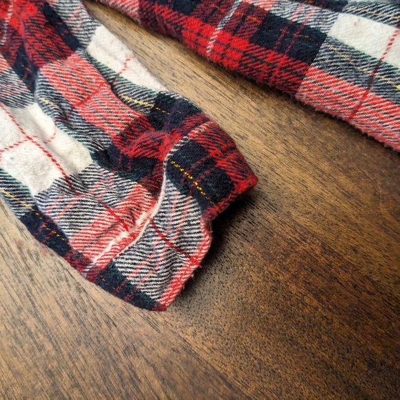Plaid Button-Down Dress - Picture 3 of 11
